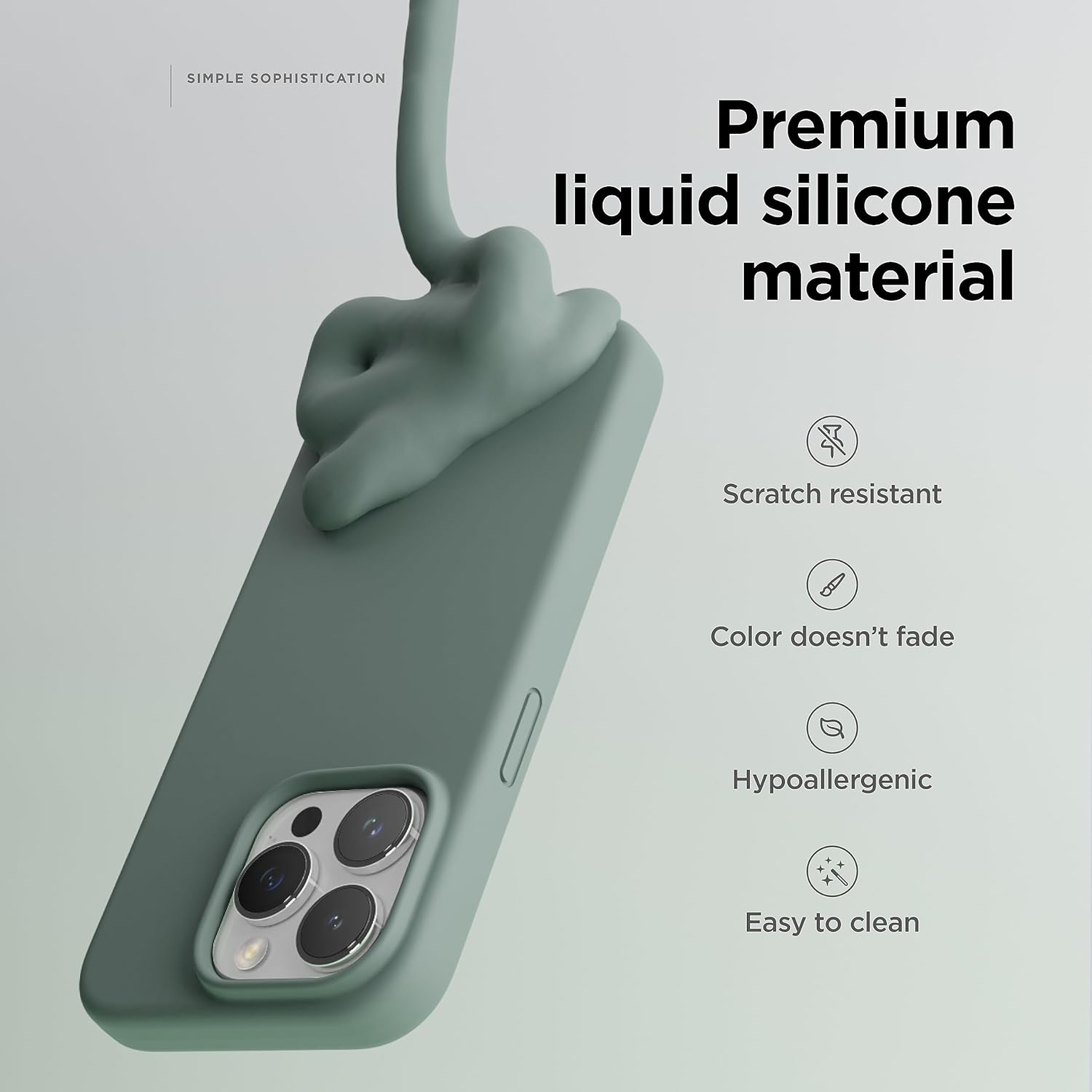 Husa iPhone 15 pro max verde