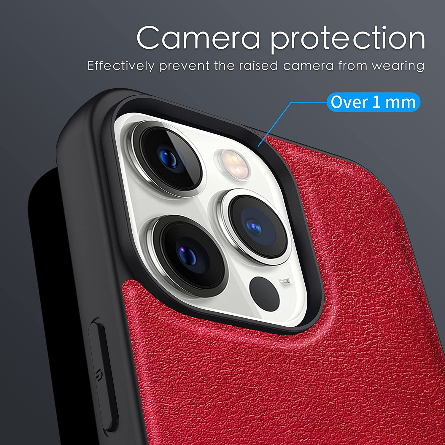 Husa de protectie iPhone 13 Pro Max, Joyshell, rosu